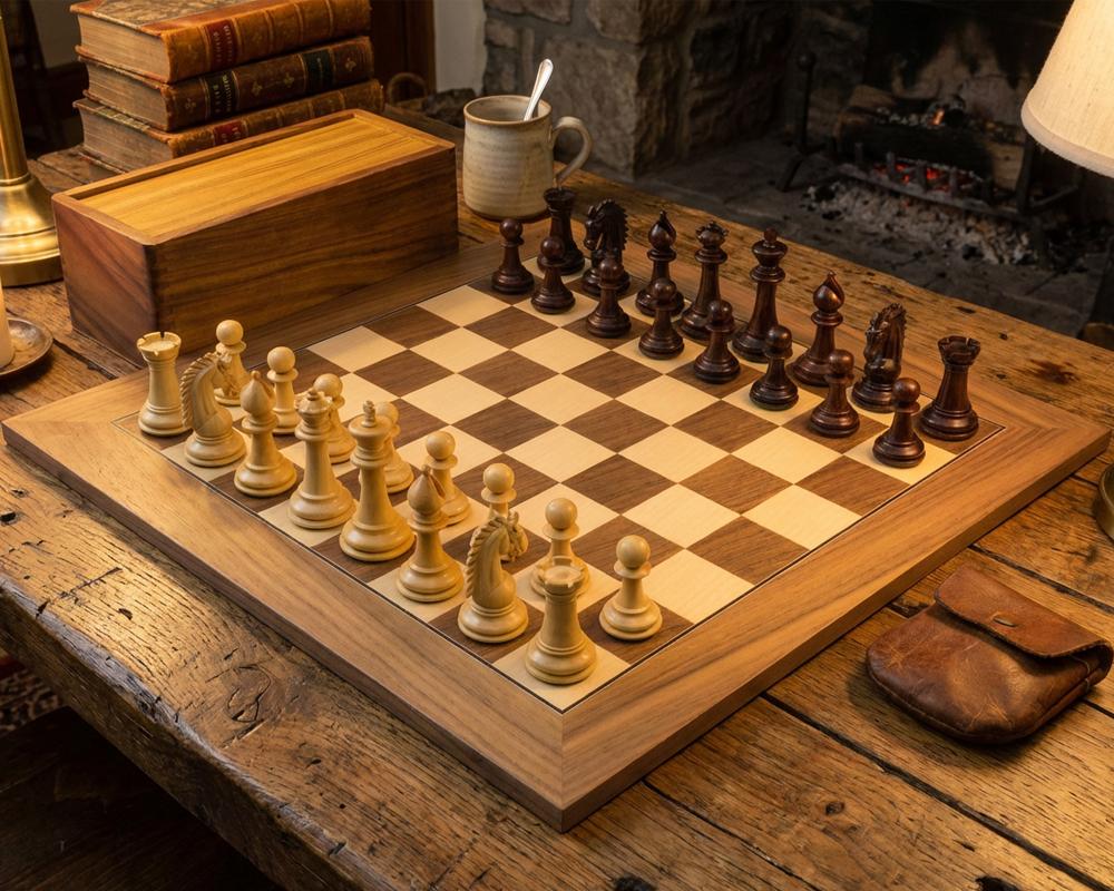 Ches1 Luxury Wooden Chess Set