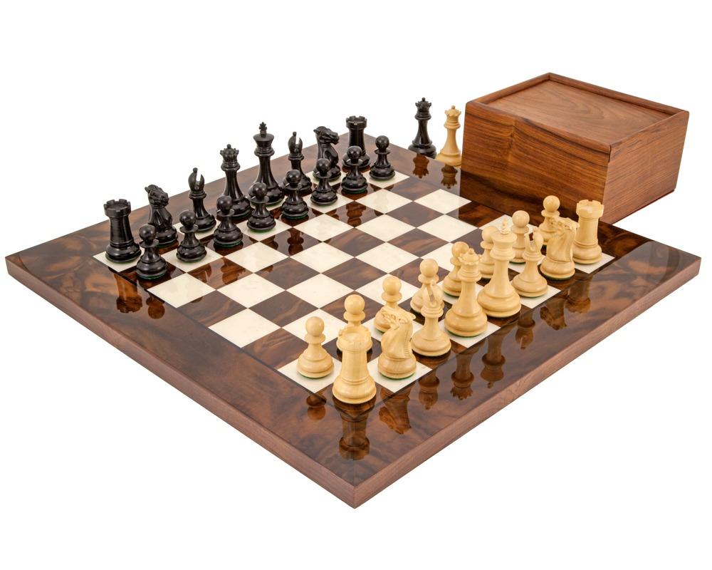 Ches2 Luxury Wooden Chess Set